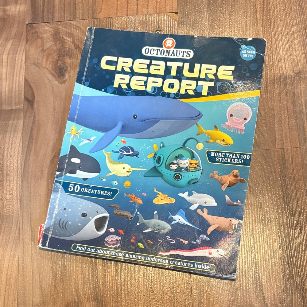 Octonauts Creature Report Grosset&Dunlap Paperback